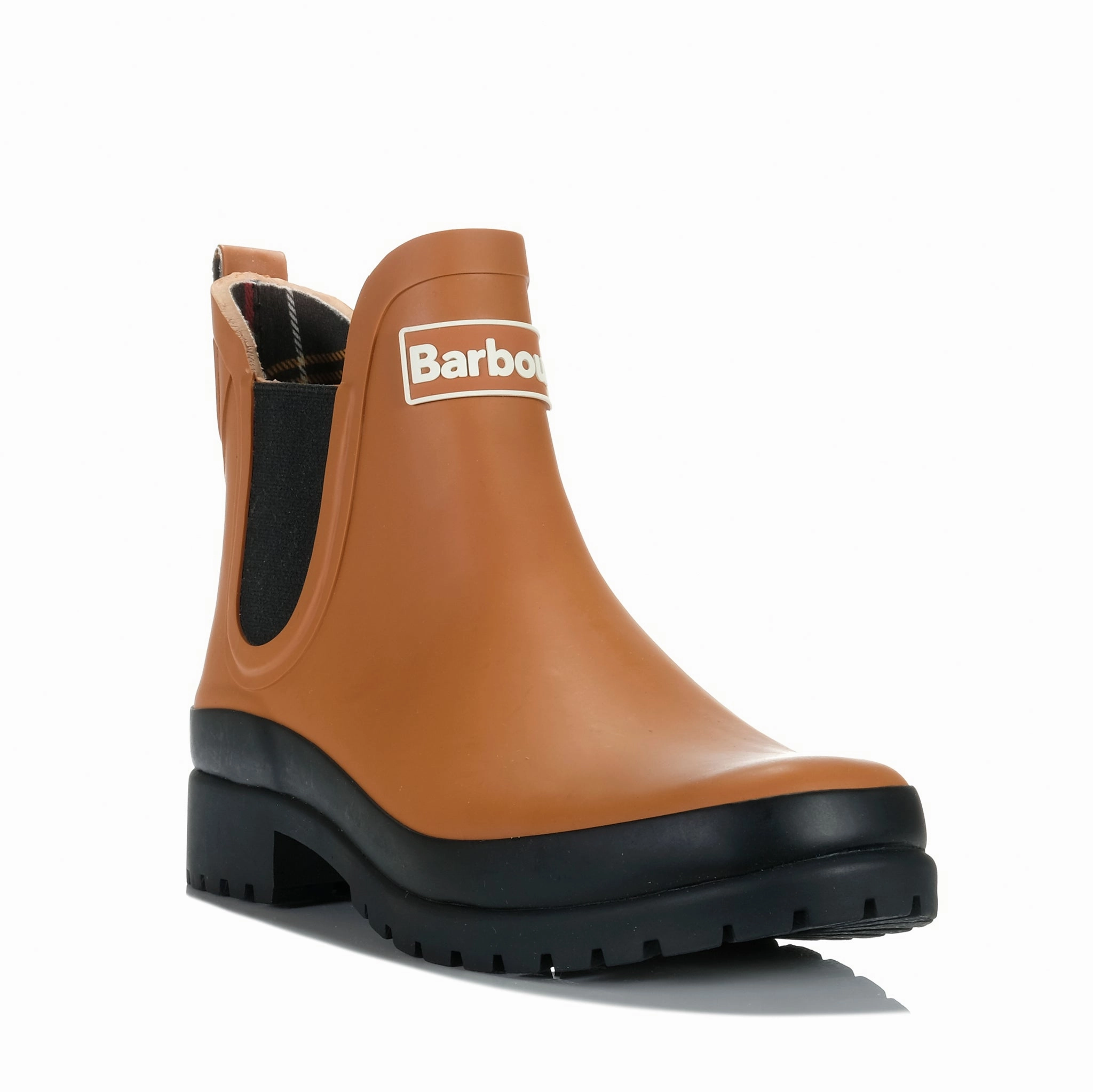 Comfortable Tongue Barbour Mallow Chelsea Wellingtons Bran/Black