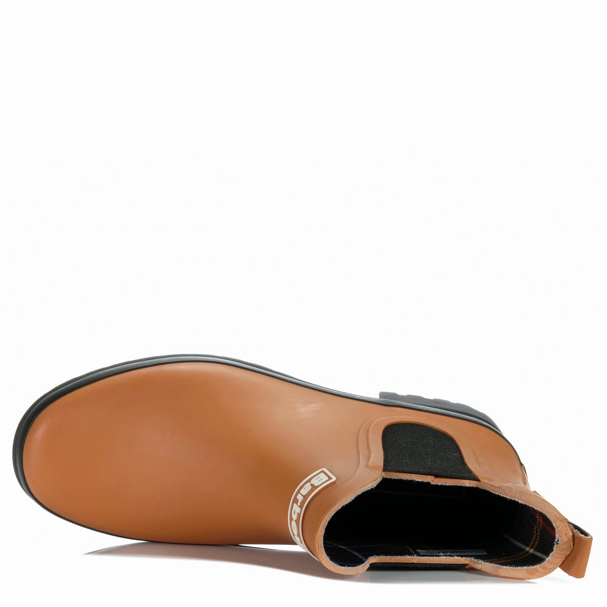 Comfortable Tongue Barbour Mallow Chelsea Wellingtons Bran/Black