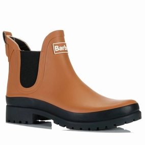 Barbour Mallow Chelsea Wellingtons Bran/Black quick-drying Multi-Season Wear