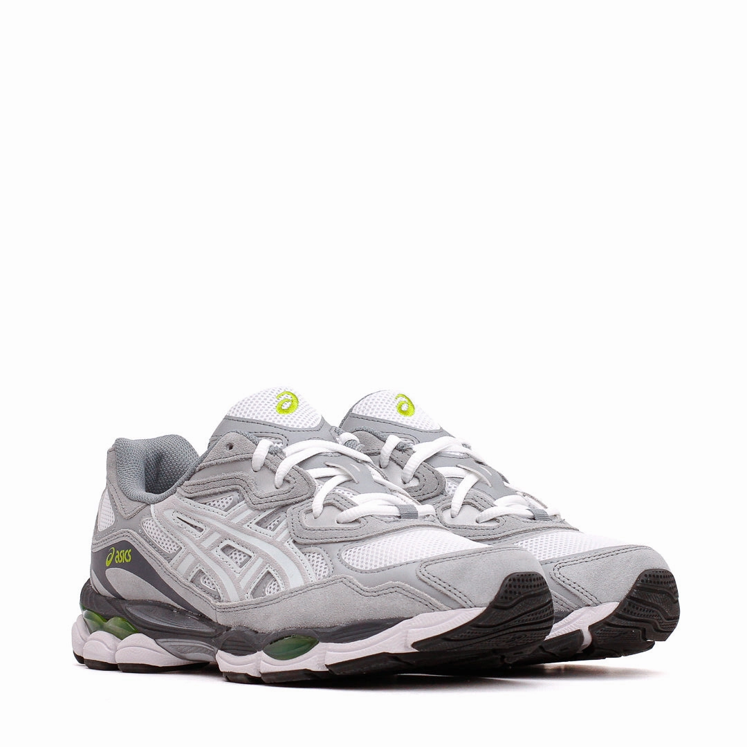 Comfortable Walking Asics Unisex Gel-NYC White Glacier Grey 1203A383-109