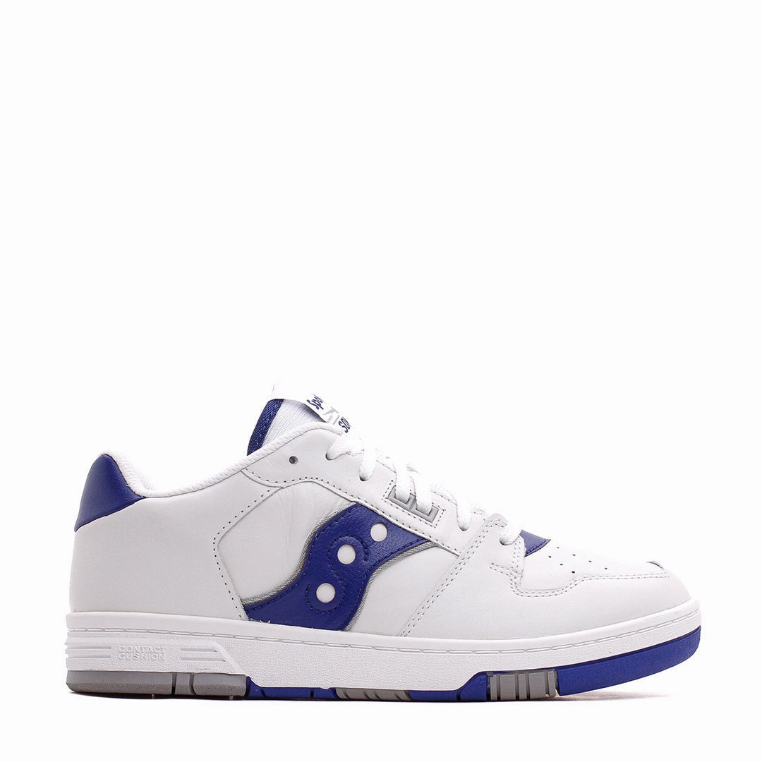 View Stop Commuter Friendly Saucony Men Sonic Low White Royal S70749-1