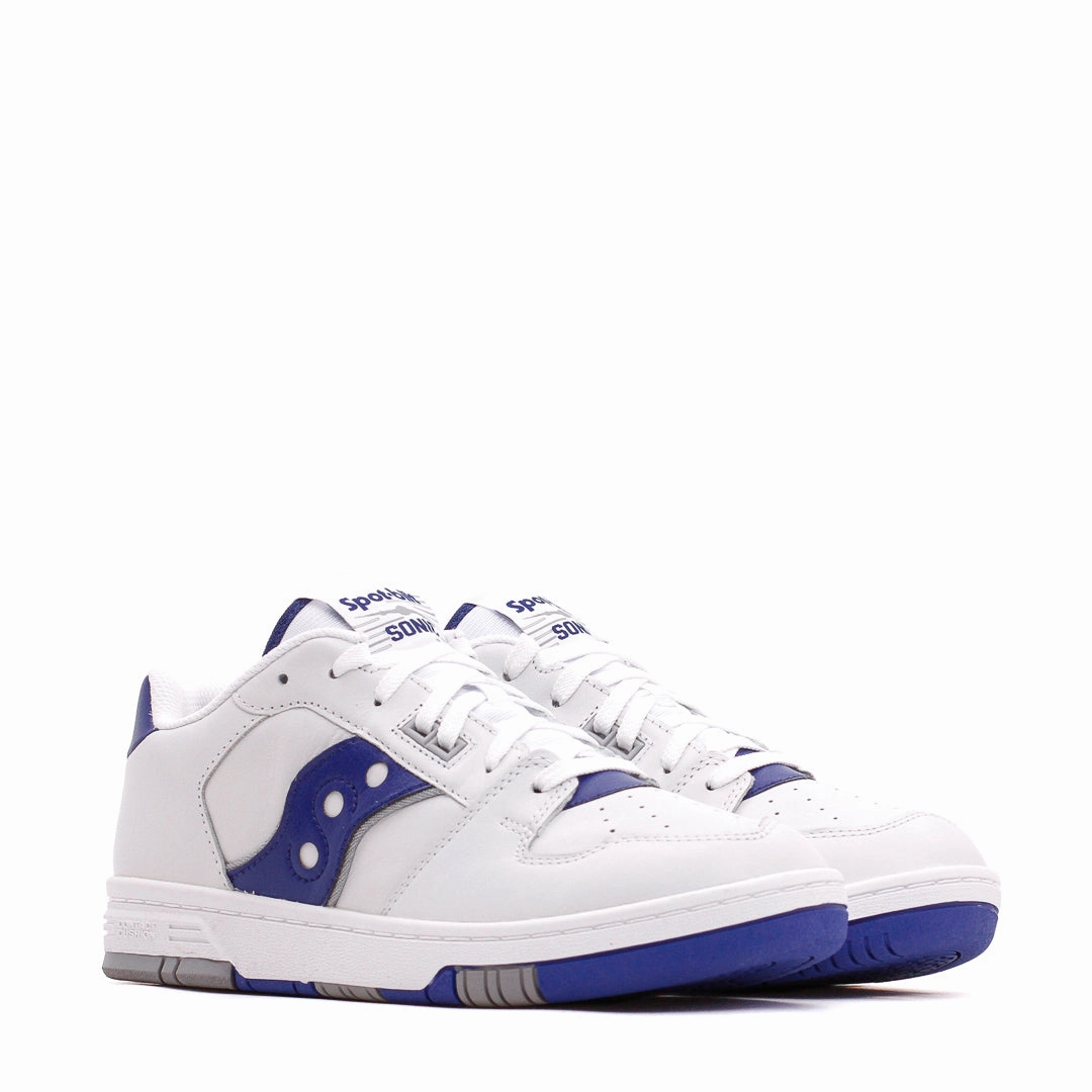 Comfy Glide Saucony Men Sonic Low White Royal S70749-1