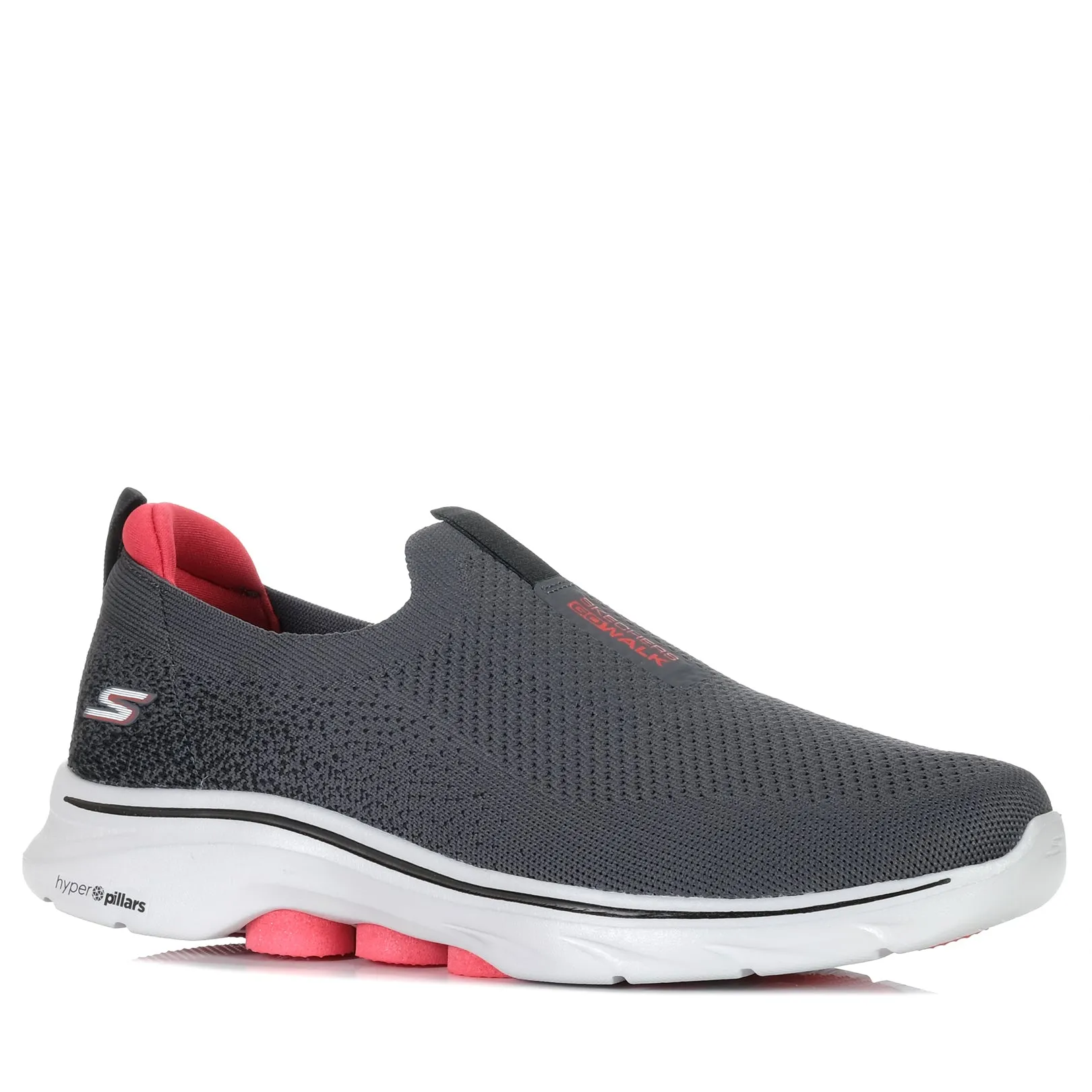 running in a cycling studio shoes lateral - support - stability shoes Skechers GOwalk 7 216633 Charcoal/Black