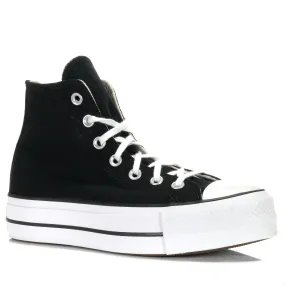 Cushioned Feel slip-resistant Converse Chuck Taylor All Star Lift High Top Black/White