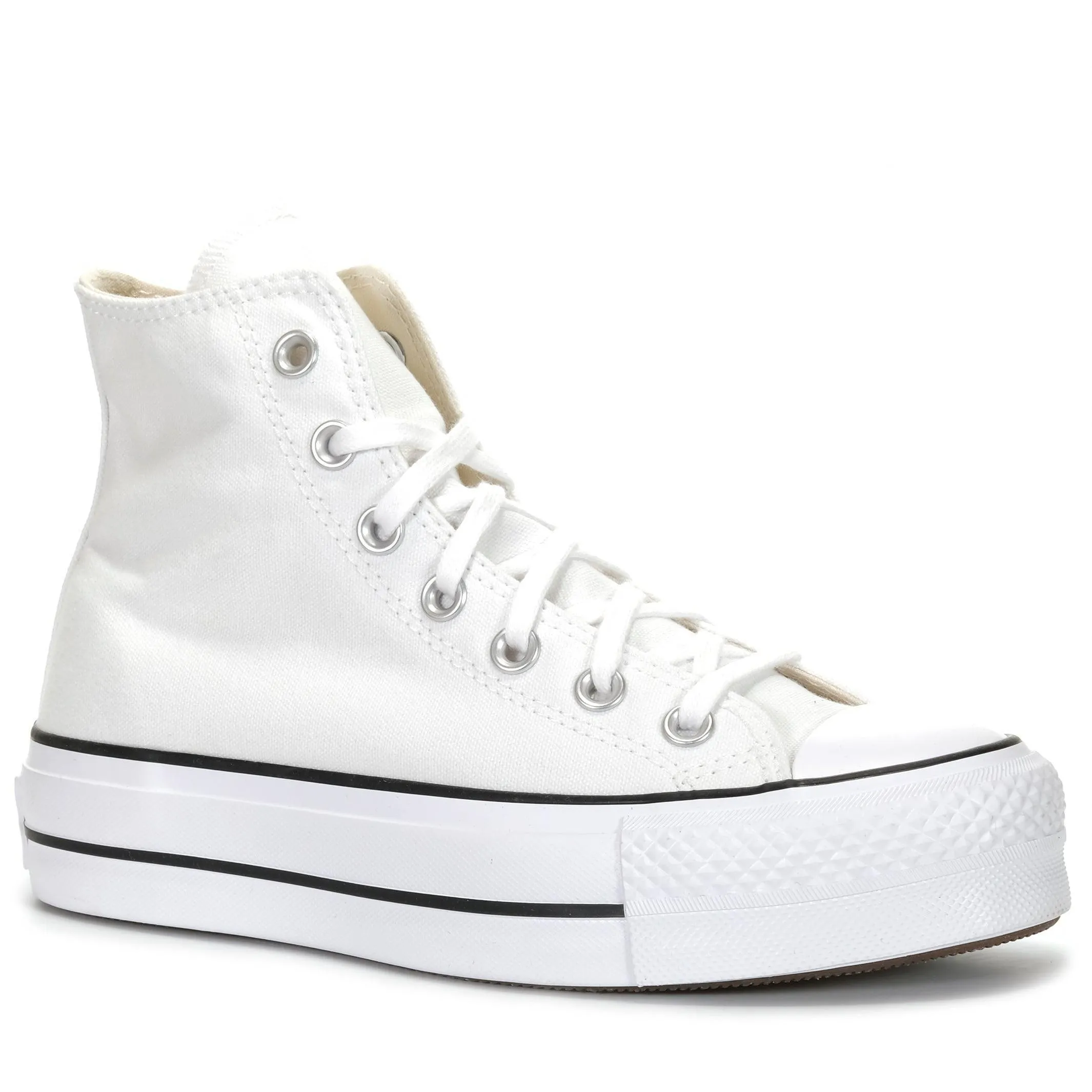 Plush Touch Converse Chuck Taylor All Star Lift High Top White