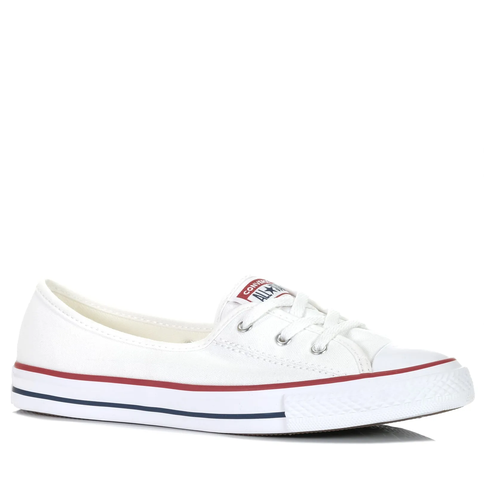 Support Foam Converse Chuck Taylor Ballet Lace Slip Low White