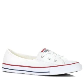 Support Foam Converse Chuck Taylor Ballet Lace Slip Low White