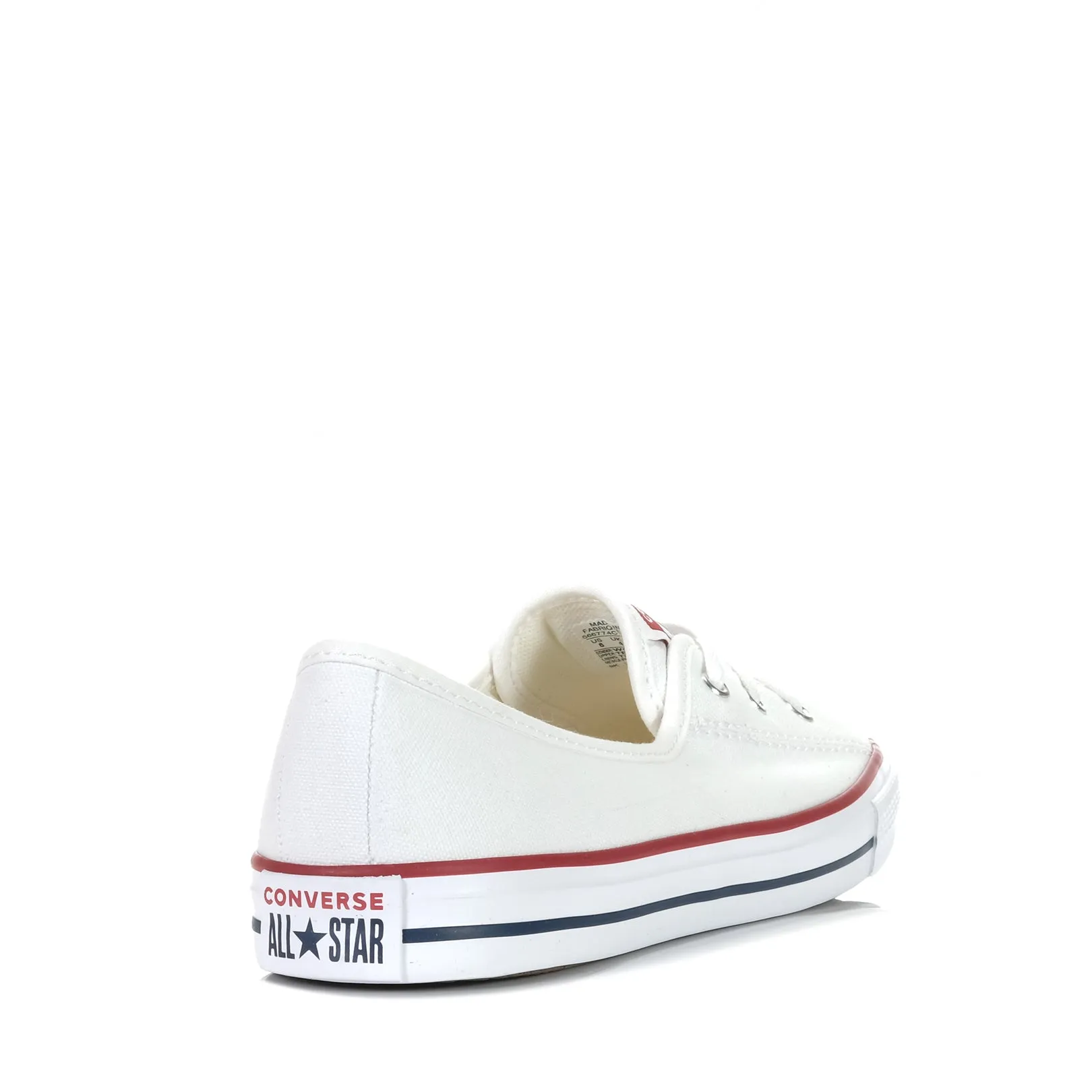 Converse Chuck Taylor Ballet Lace Slip Low White Built-In Support