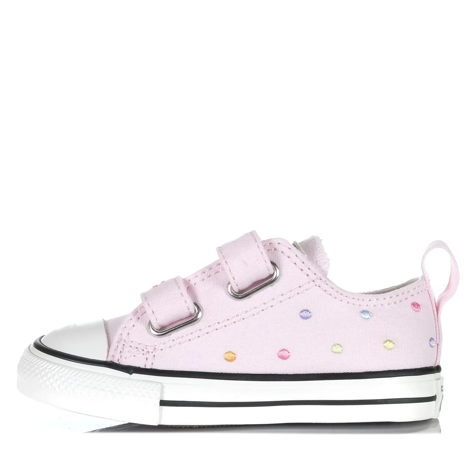 Converse Chuck Taylor Infant Polka Dot 2V Sugar Berry Supportive support