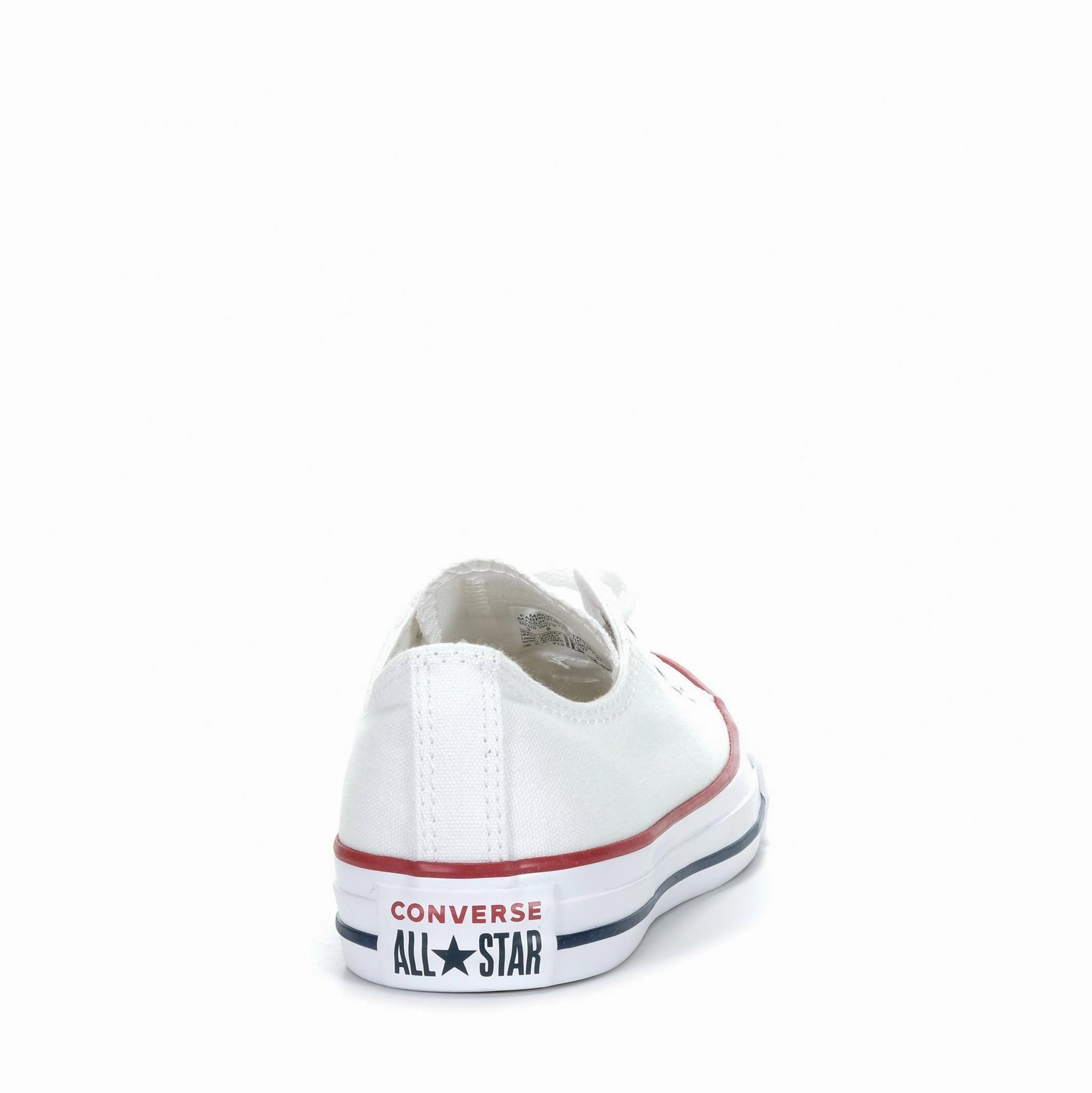 Converse Chuck Taylor All Star Low Optical White Clear Lines