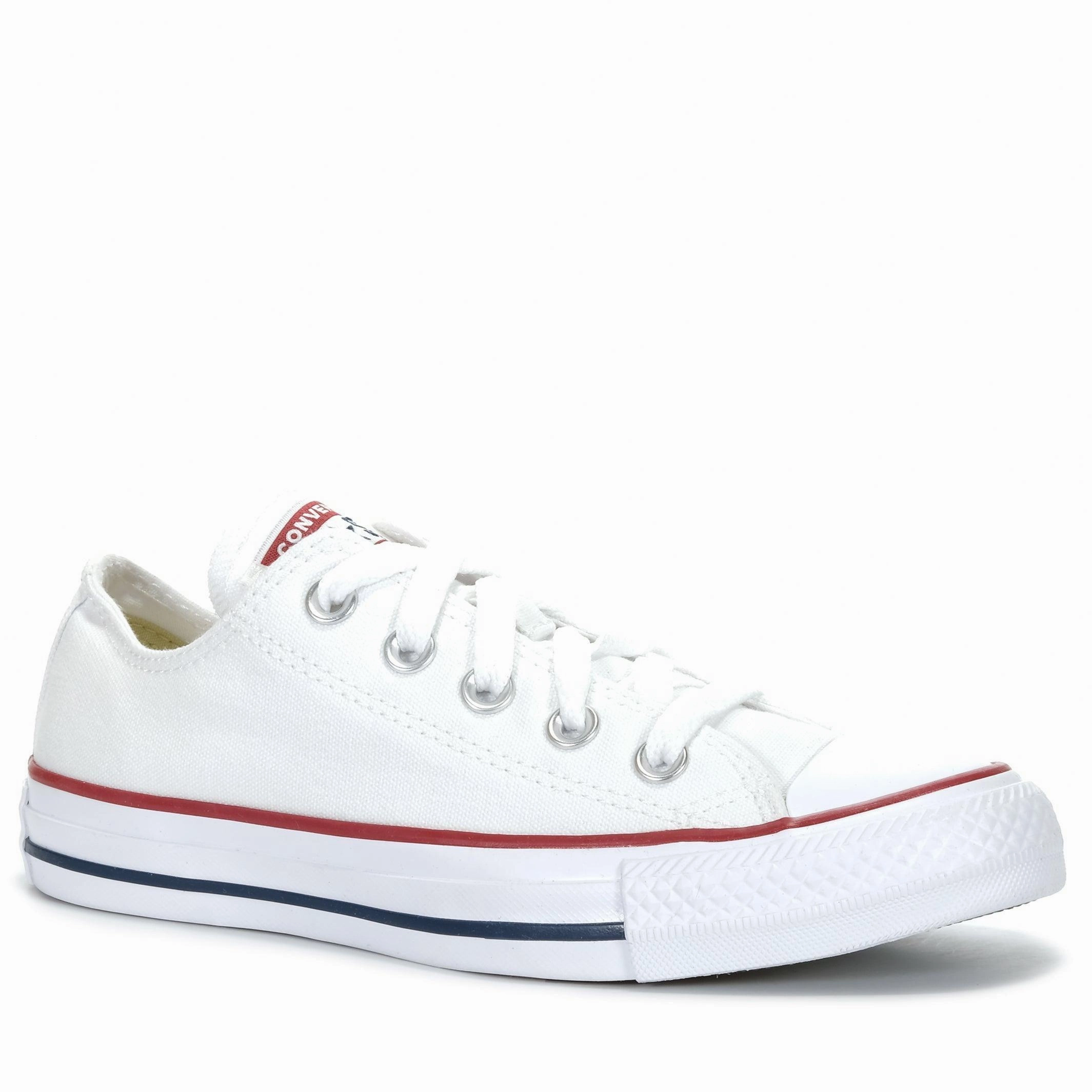Converse Chuck Taylor All Star Low Optical White Clear Lines