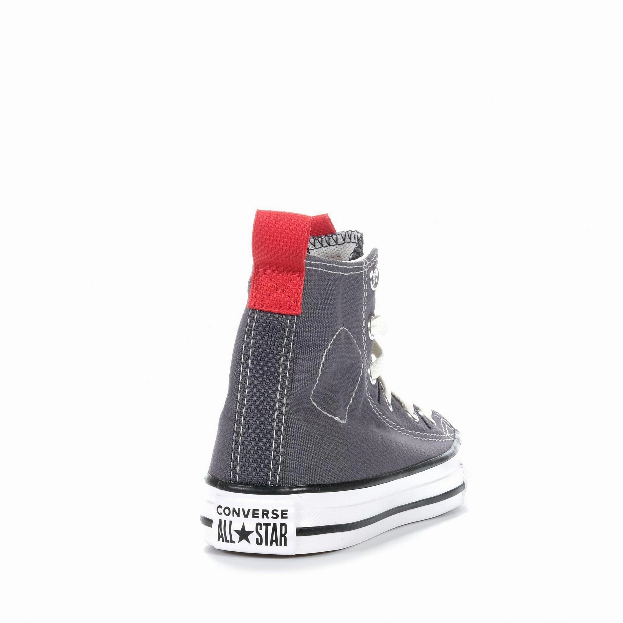 Converse Chuck Taylor Kids Relaxed High Grey Stylish Trek