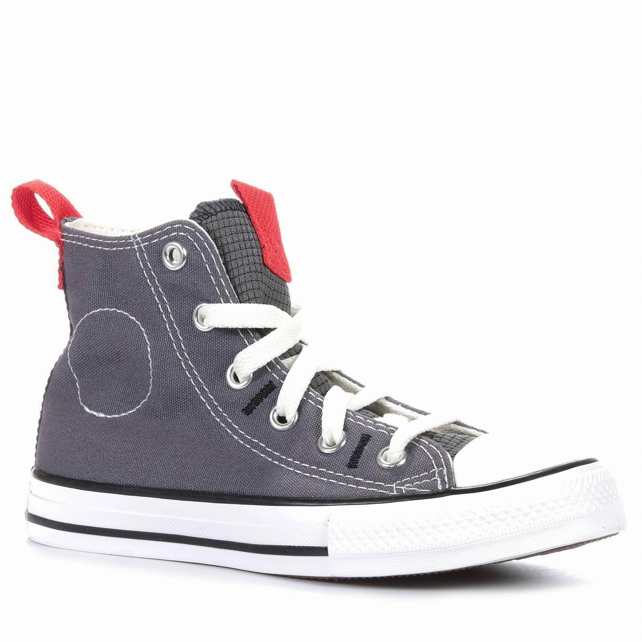 Casual cushioning Multi-functional performance Converse Chuck Taylor Kids Relaxed High Grey