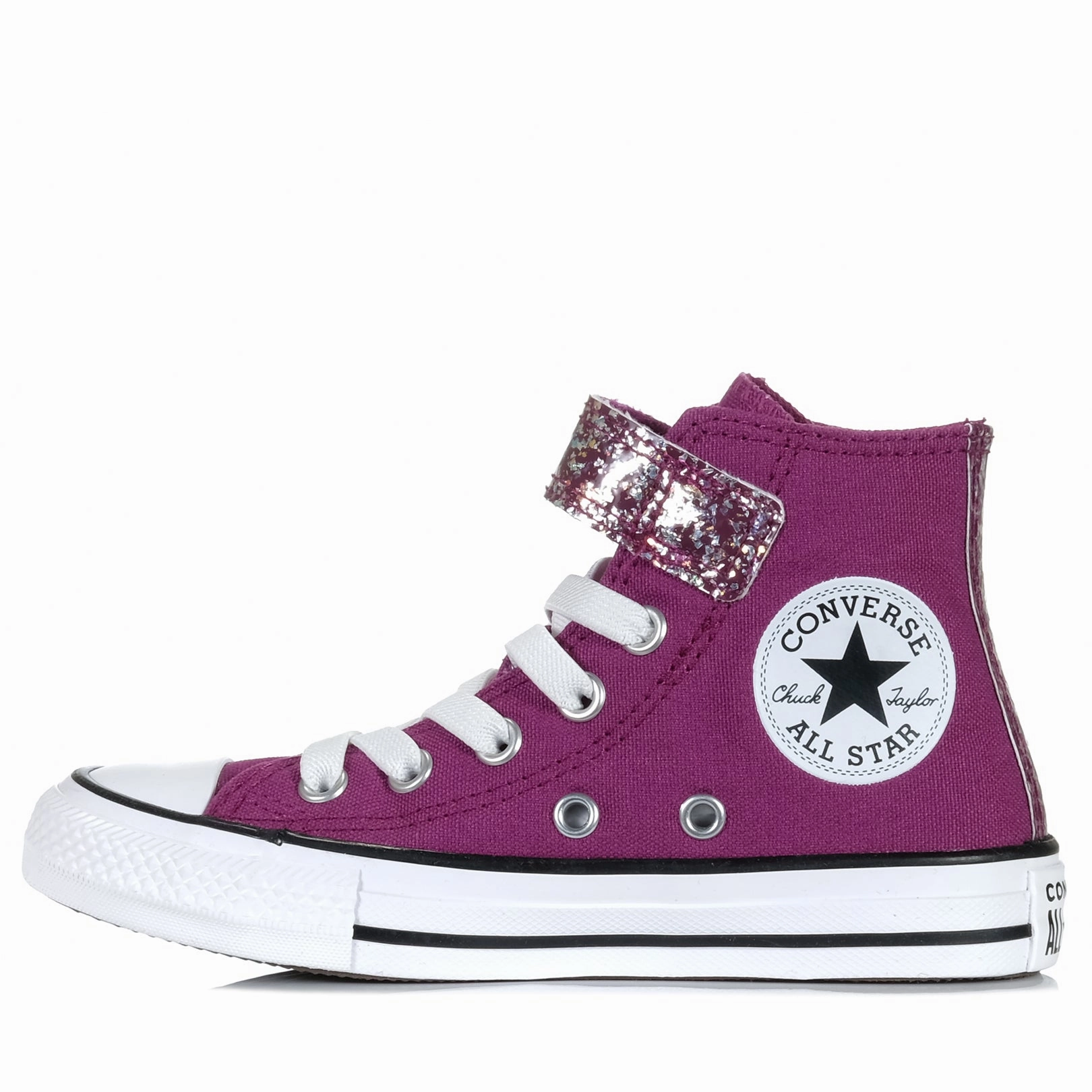 Converse Chuck Taylor Kids Shinefetti 1V Hi Quantum Violet Ankle Fit