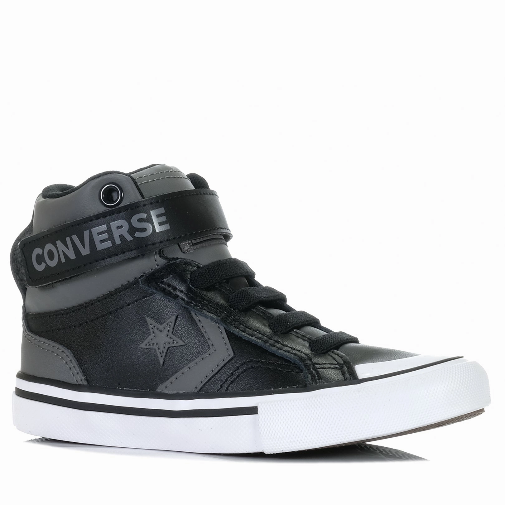 Converse Pro Blaze Easy-On Strap Hi Sharkskin/Black Clean Detail All-Purpose Style