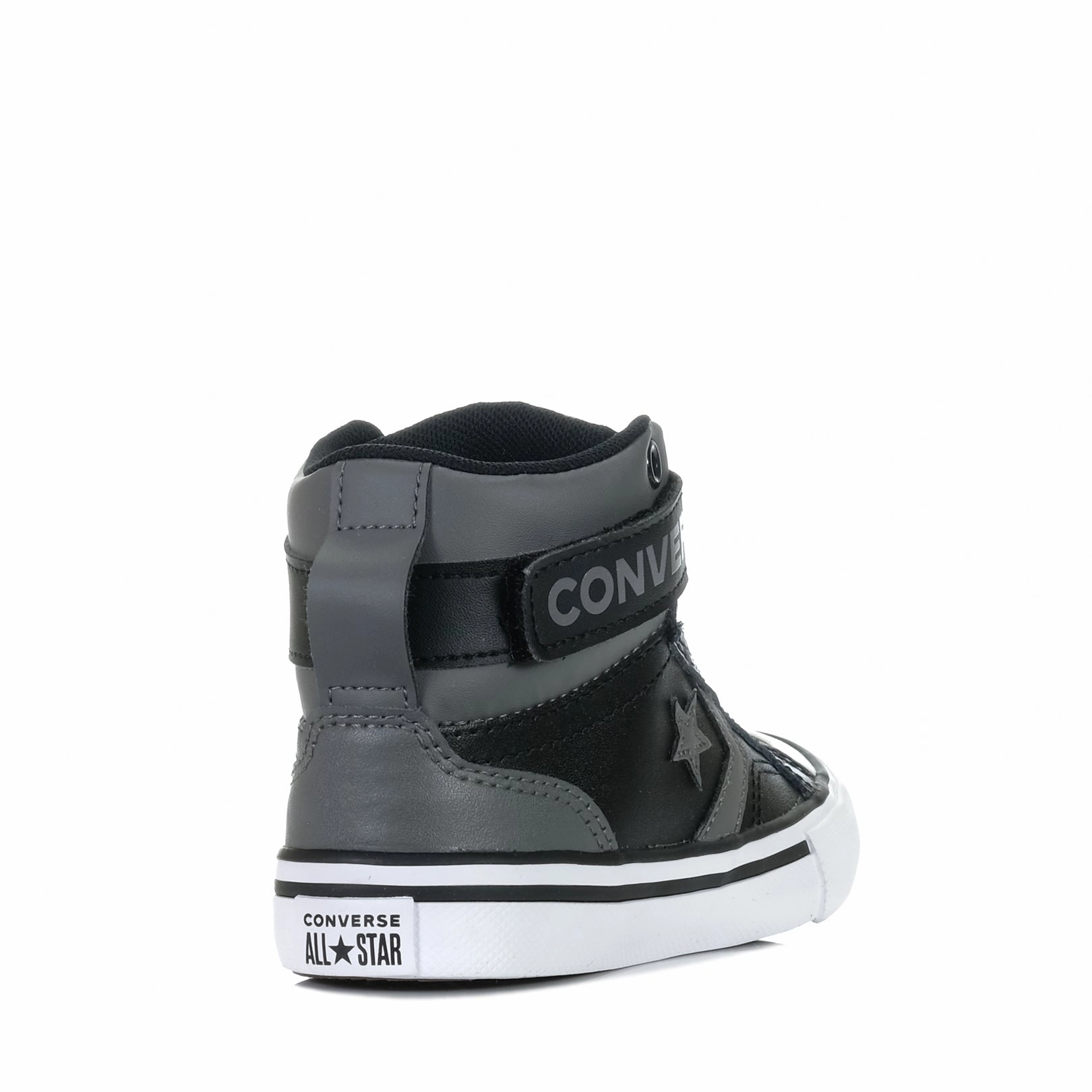 Converse Pro Blaze Easy-On Strap Hi Sharkskin/Black Strapped