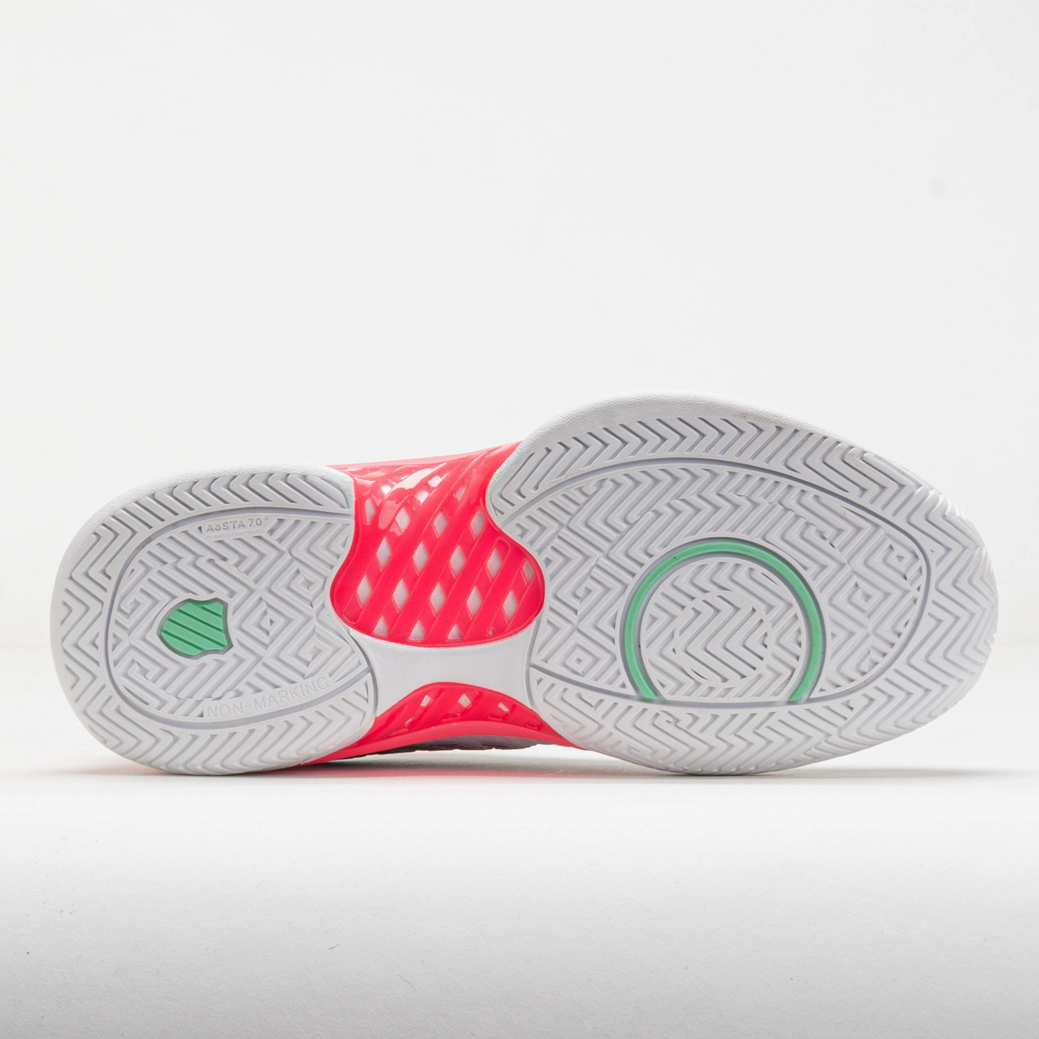 Cool Trek K-Swiss Hypercourt Express 2 Women's White/Neon Pastel Pink/Black