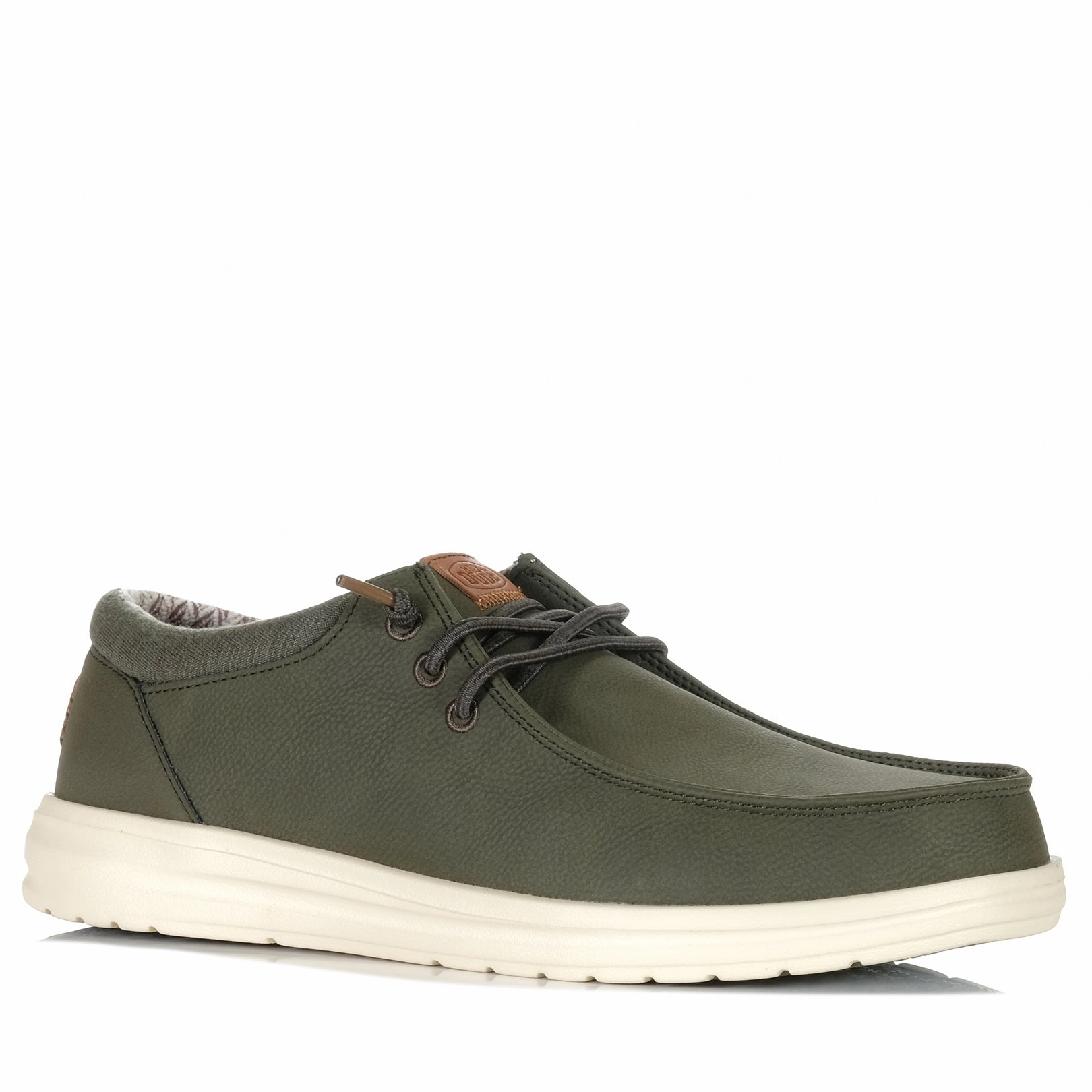 Hey Dude Mens Paul Classic Olive Street Movement Lifestyle Trend