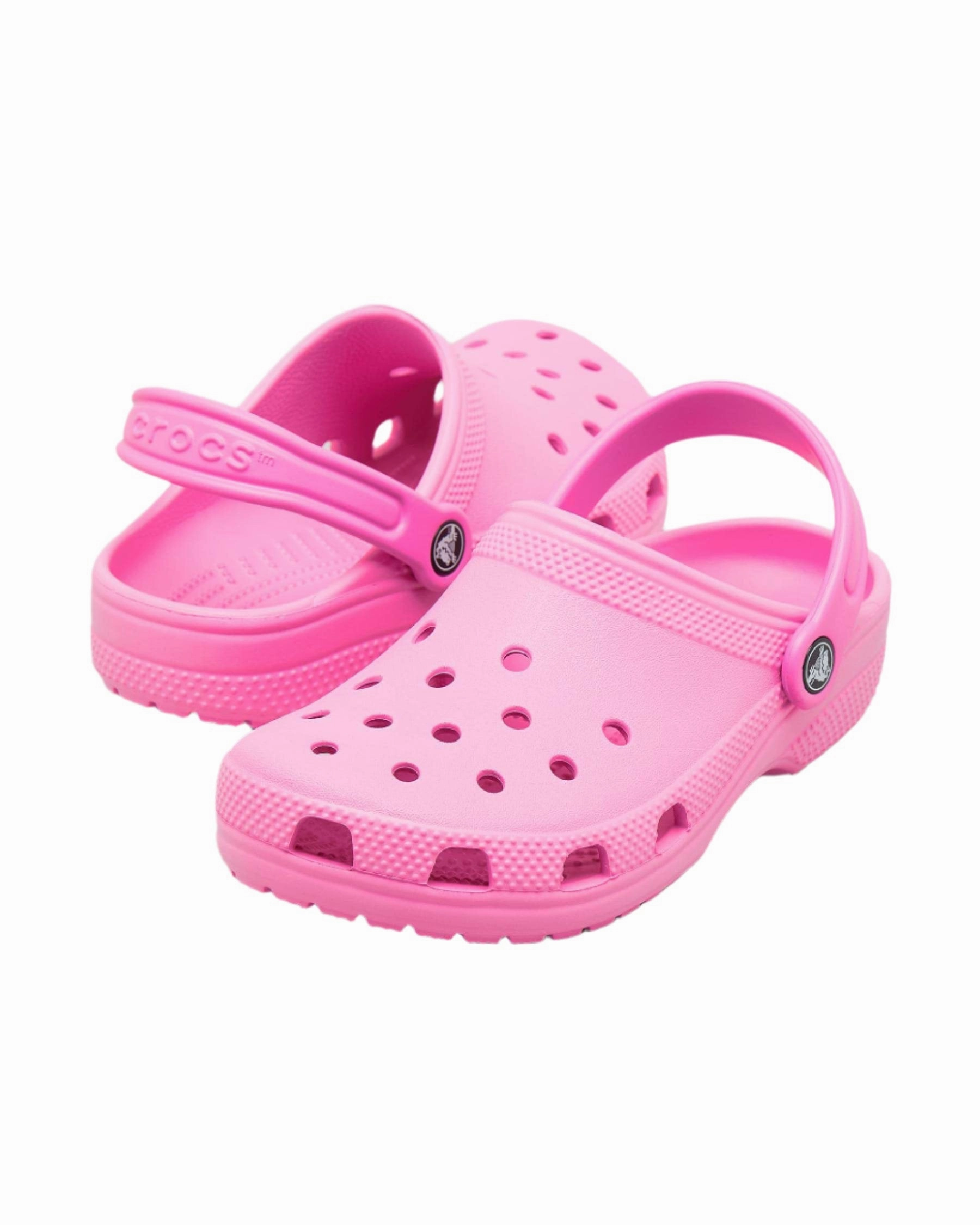 Crocs Adults Classic Clog -  Pink Tweed Sexy Shoe Designs