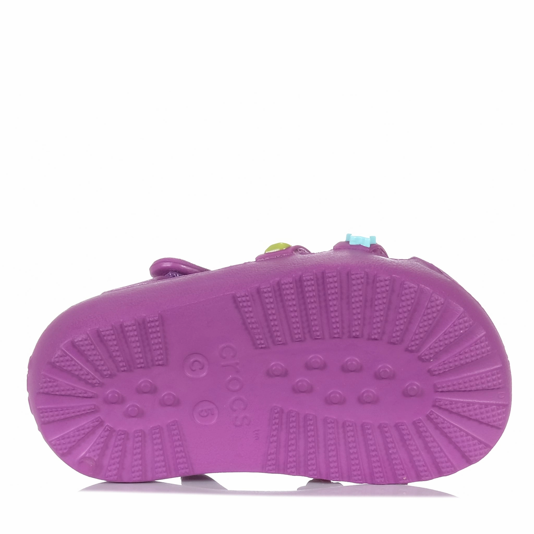 Crocs Classic Beaded Fisherman Toddlers Grapeberry Versatile Luxe Sandals