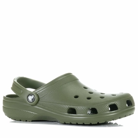 Crocs Classic Clog Mens Army Green Outfit Friendly Joint Ease