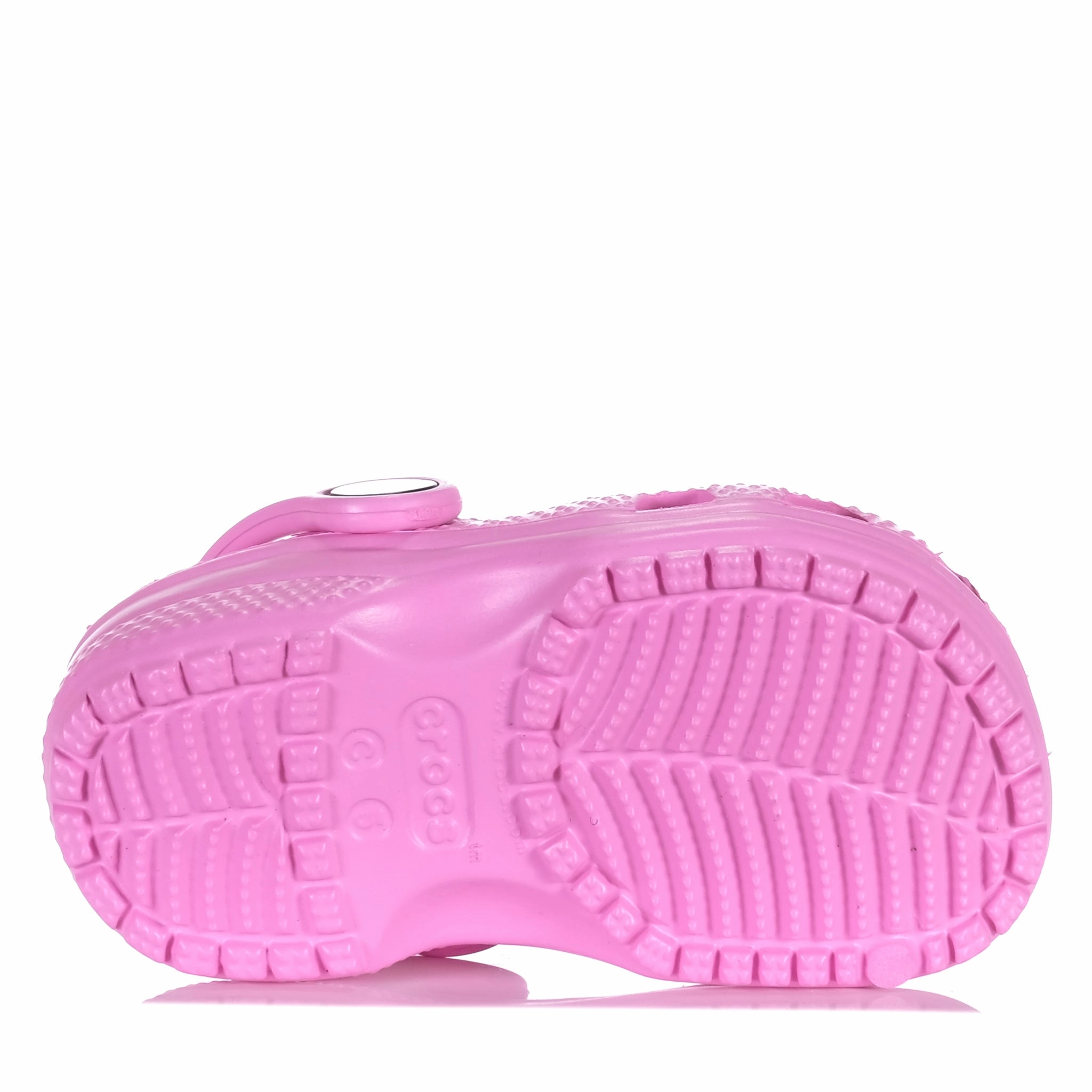 Crocs Classic Clog Toddlers Taffy Pink Ergonomic Curve