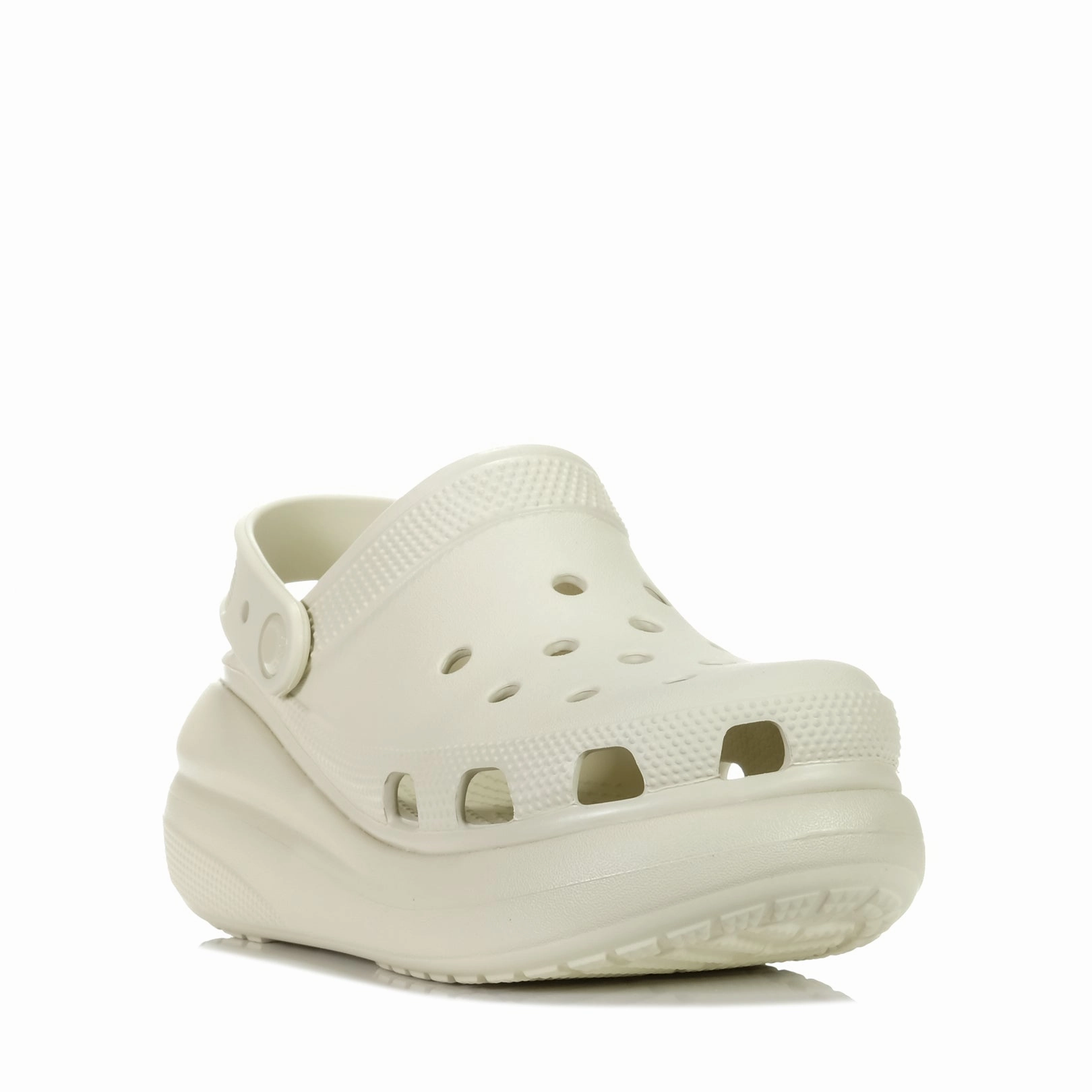 Crocs Classic Crush Clog Bone Chic Strap Sandals