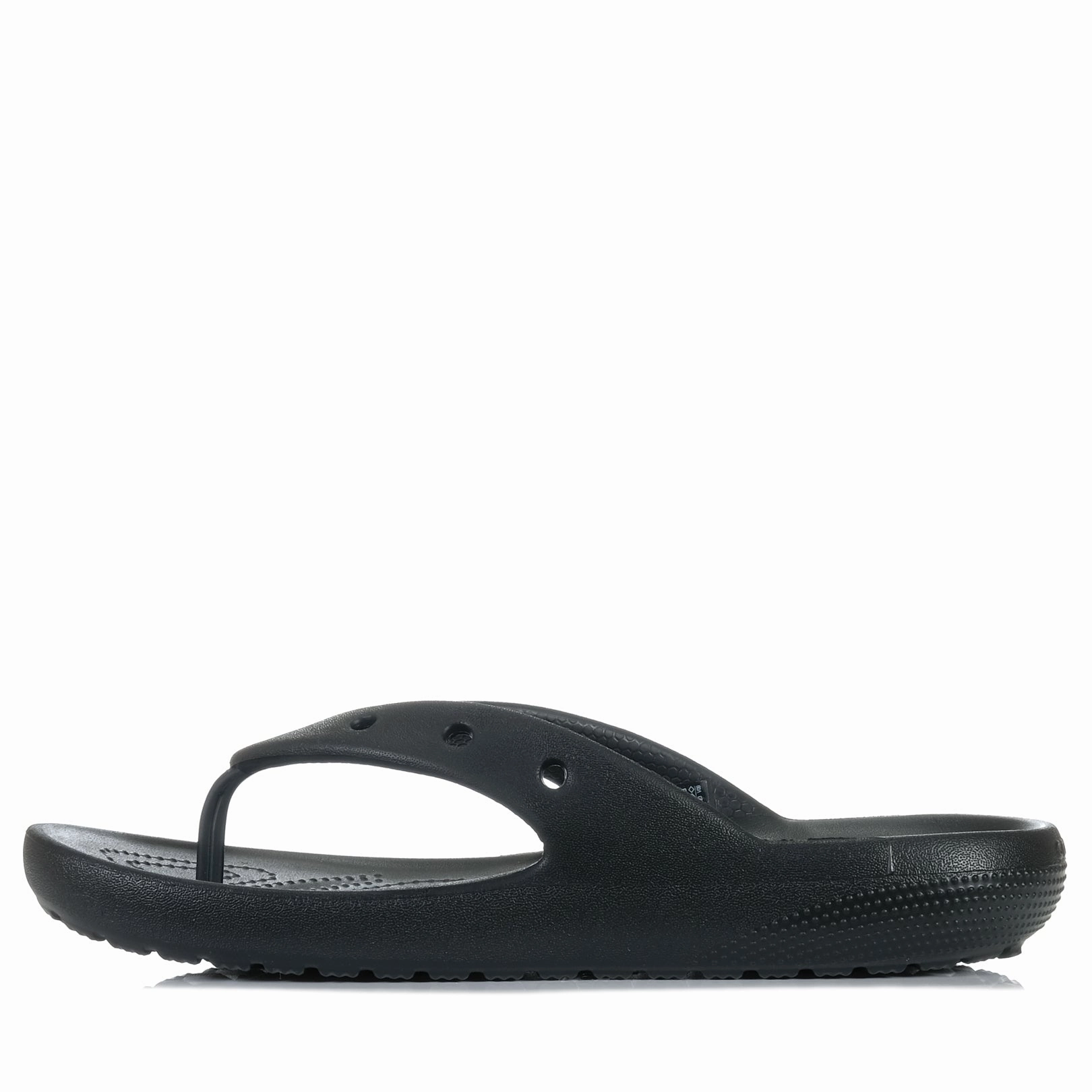 Crocs Classic Flip V2 Black Versatile Luxe Sandals
