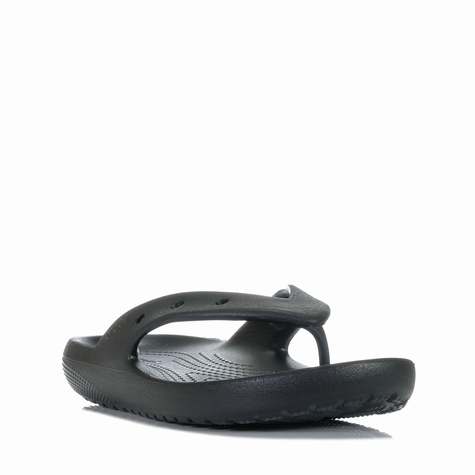 Crocs Classic Flip V2 Black Versatile Luxe Sandals