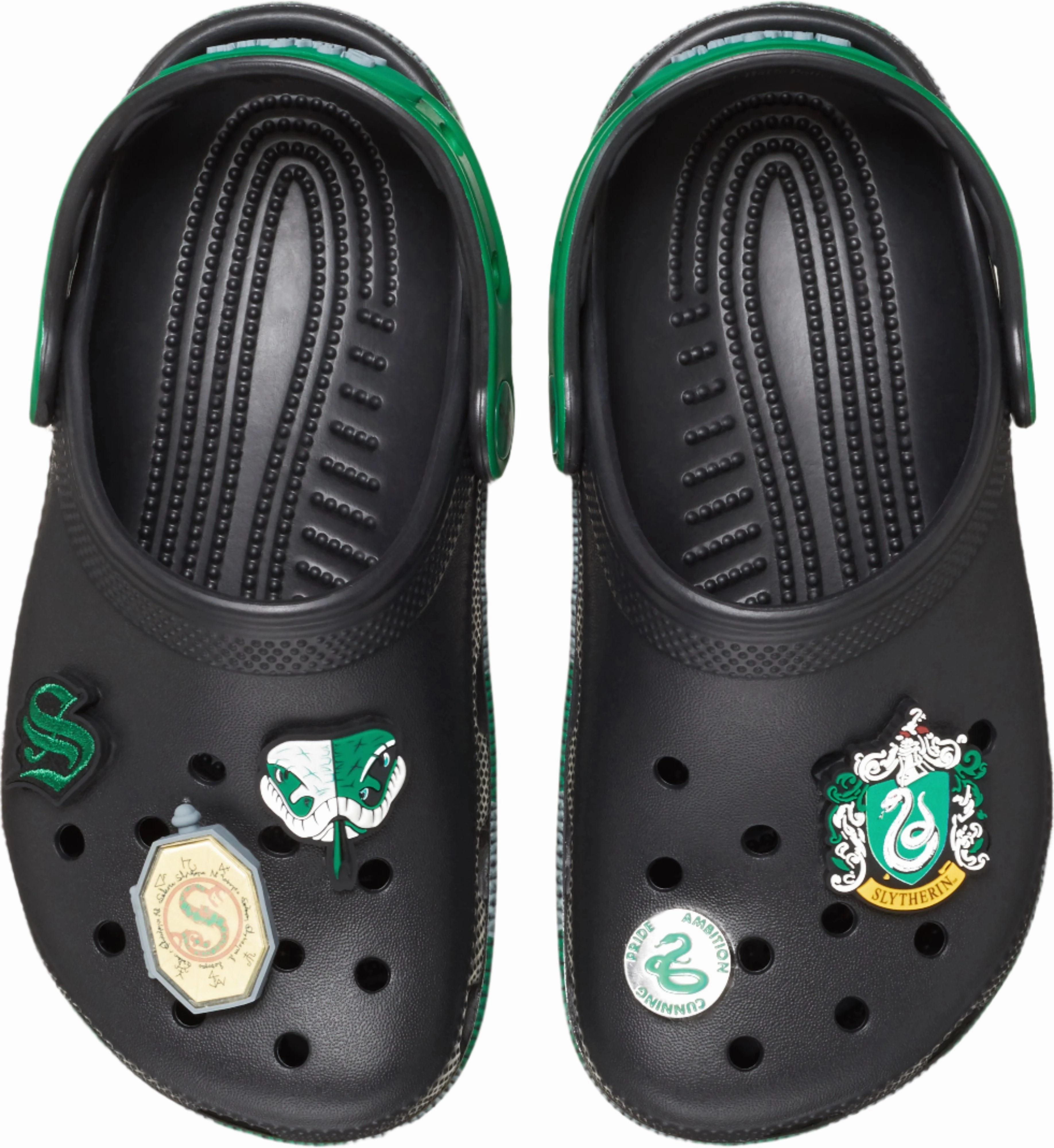 Quick Match Easy Flow Crocs Kids' Harry Potter Slytherin Classic Clog