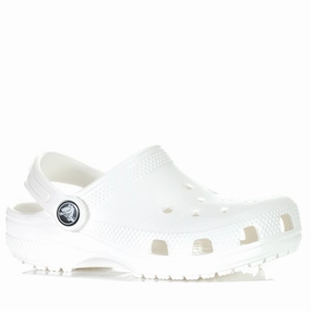 Light Walk Stylish and Comfortable Crocs Kids Classic Clog White