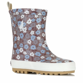 Rain Ready Crywolf Rain Boots Flower Fields