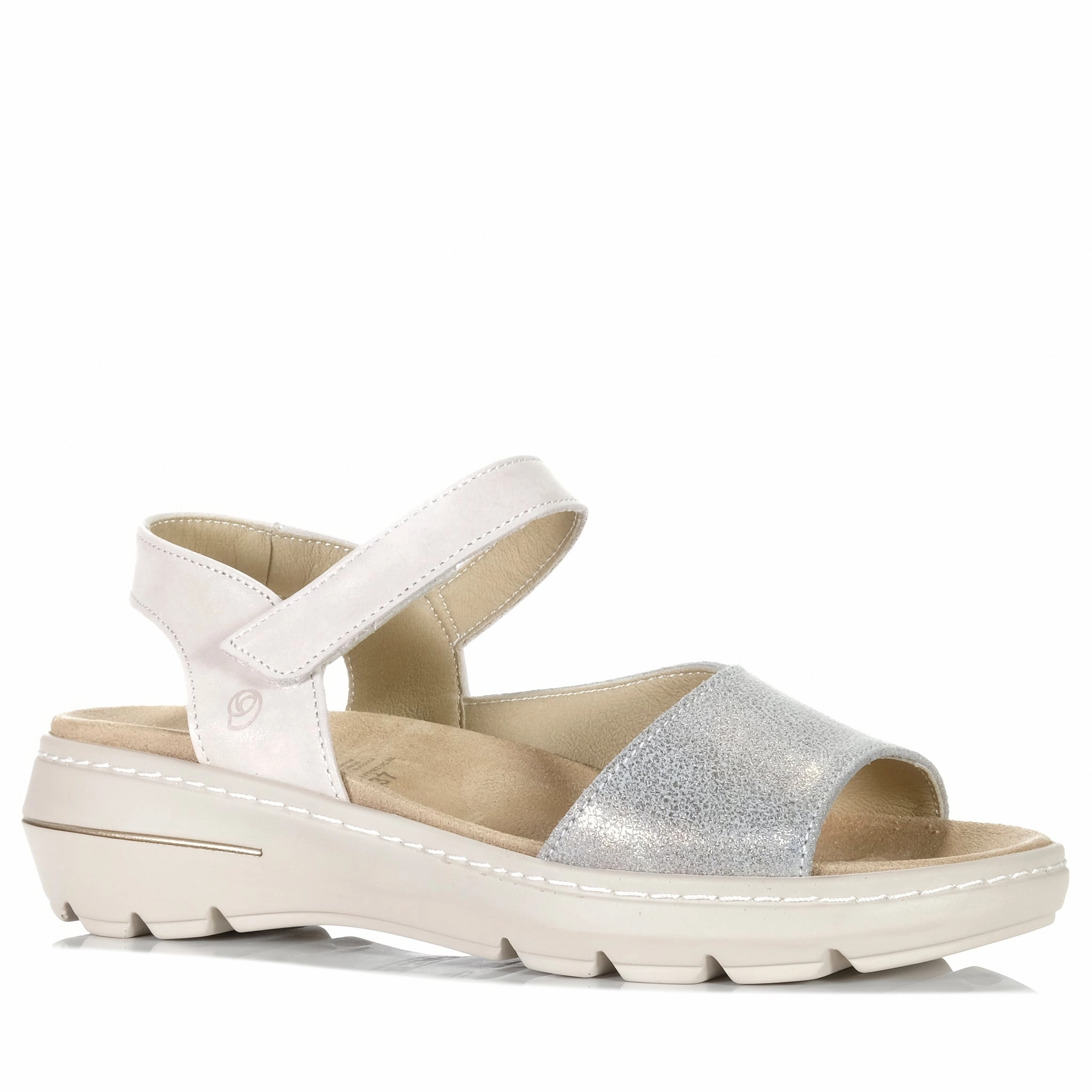 Suave Epsilon Natural/Shark All Day Adjustable Walking Shoes