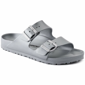 Lounge Mood Birkenstock Adult Arizona EVA - Silver - Narrow