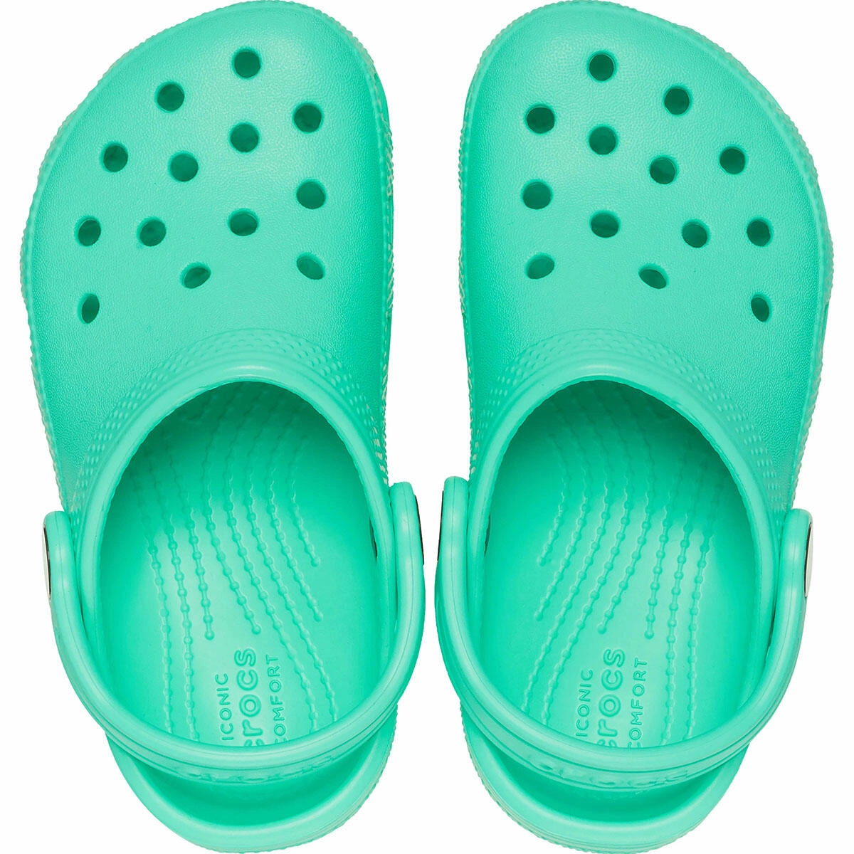 Cushioned Comfort Crocs Kids Classic Clog Lagoon