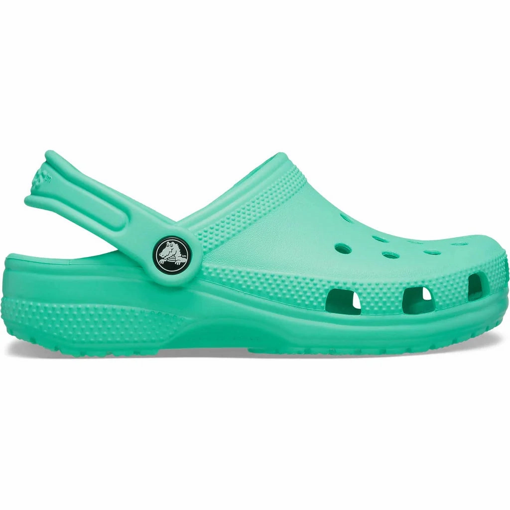 Cushioned Comfort Crocs Kids Classic Clog Lagoon