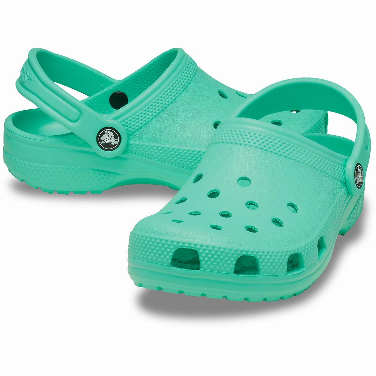 Cushioned Comfort Crocs Kids Classic Clog Lagoon