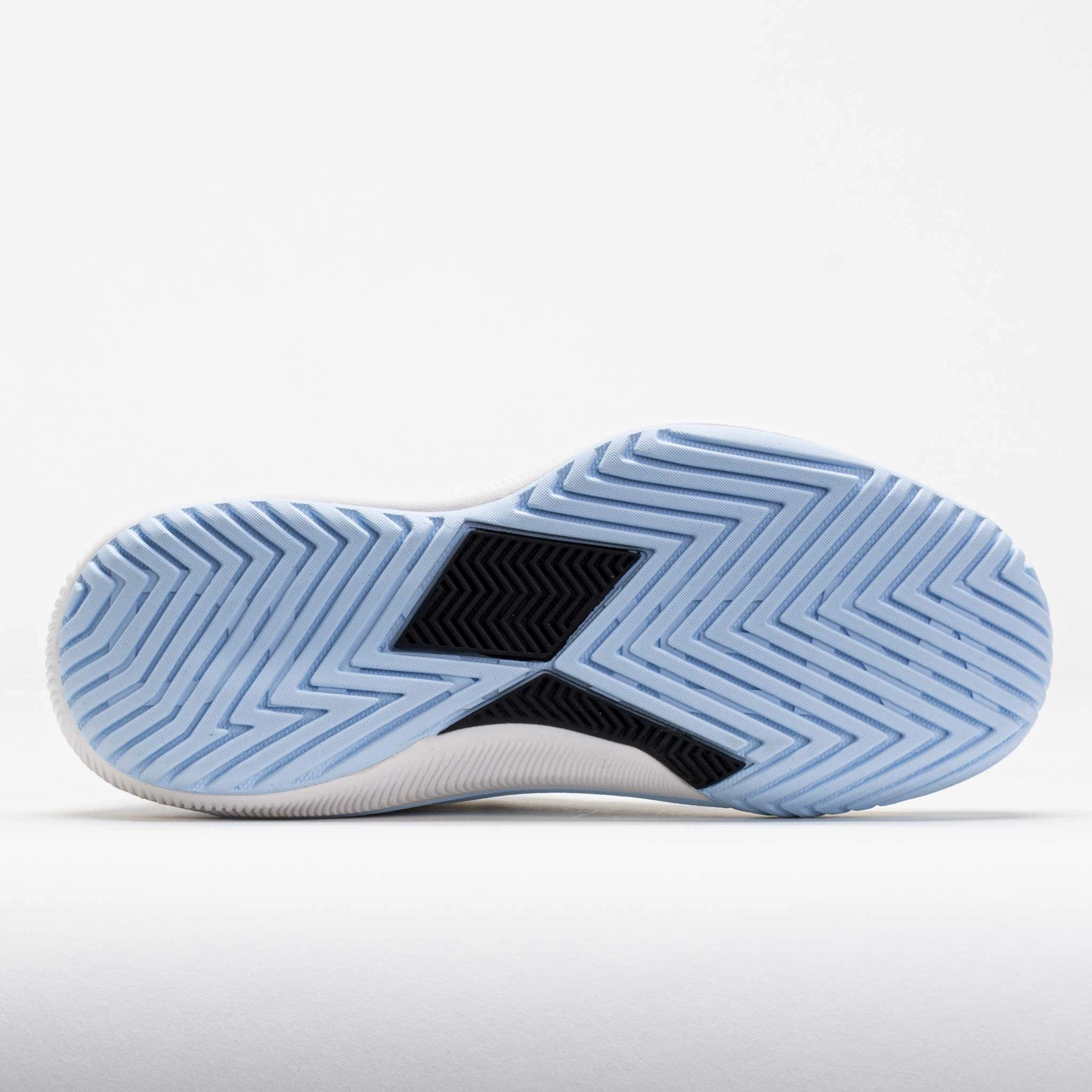 Cushioned Comfort Diadem Court Flo Women's White/Sky Blue