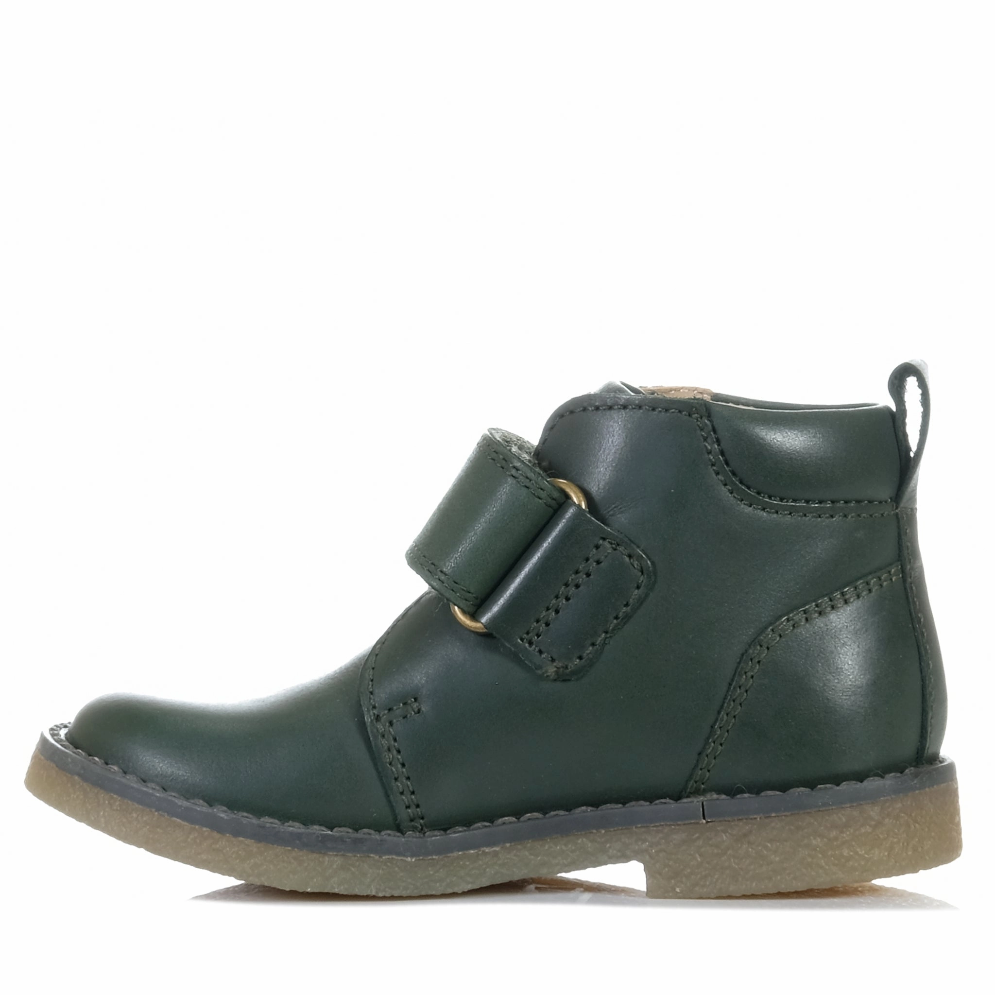 Cushioned Fit Clarks Charlie Jnr Dark Olive