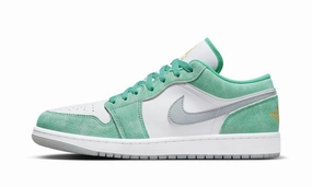 Air Jordan 1 Low Emerald Earth Brown Outdoor Adventure