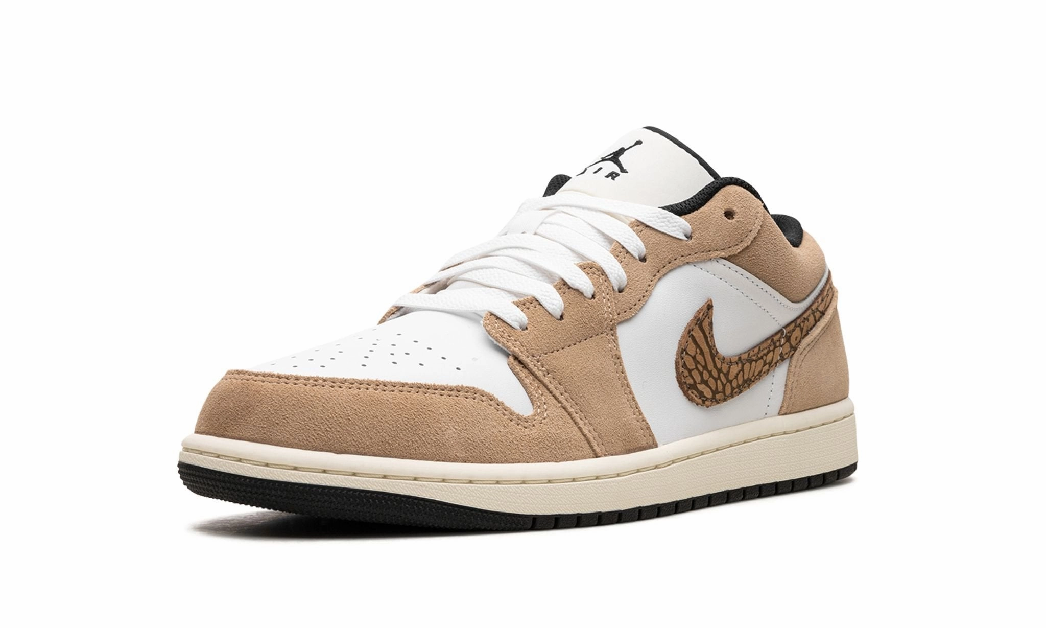 Cushioned Upper Air Jordan 1 Low SE Brown Elephant