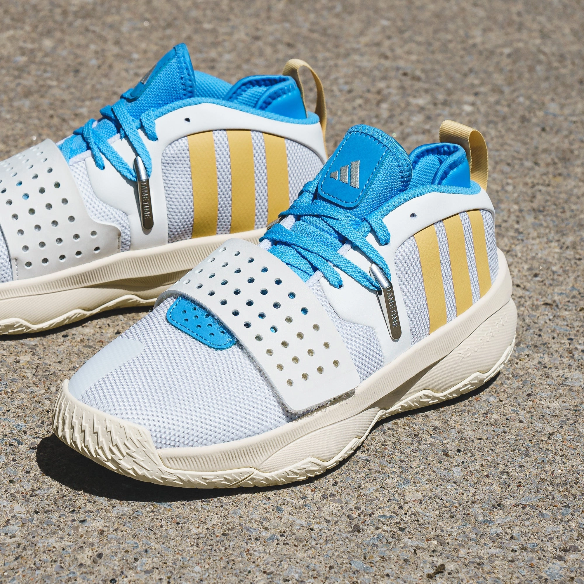 Daily Fit Adidas Basketball Men Dame 8 EXTPLY White IF1514