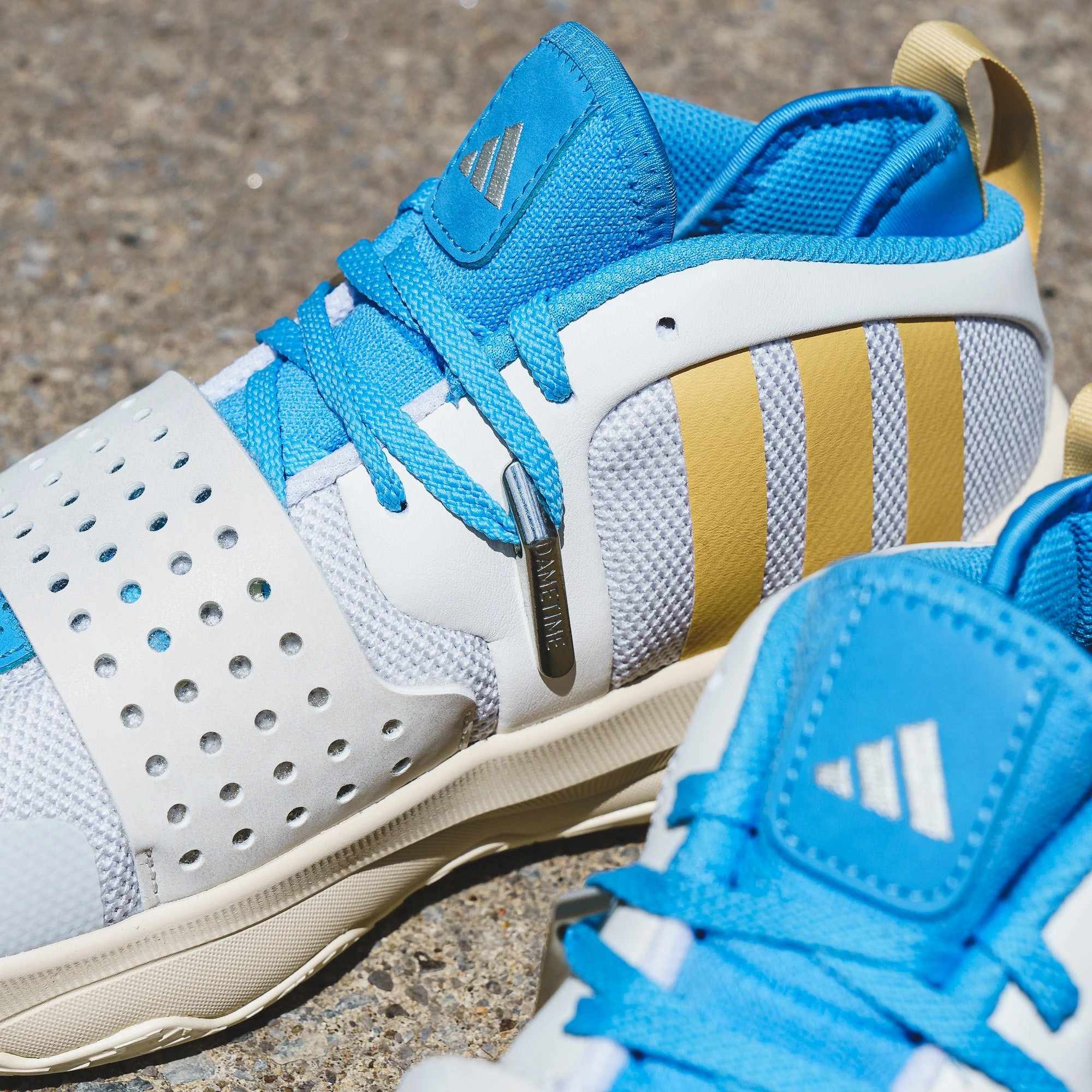 Daily Fit Adidas Basketball Men Dame 8 EXTPLY White IF1514