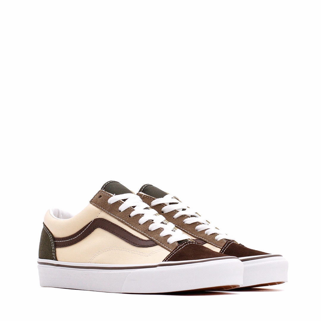 Daily Glide-In Vans Men Style 36 Color Block Brown VN0A54F6B91