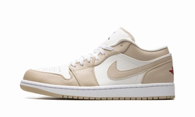 Air Jordan 1 Low Sail Rattan Pull Tab All-Weather Design