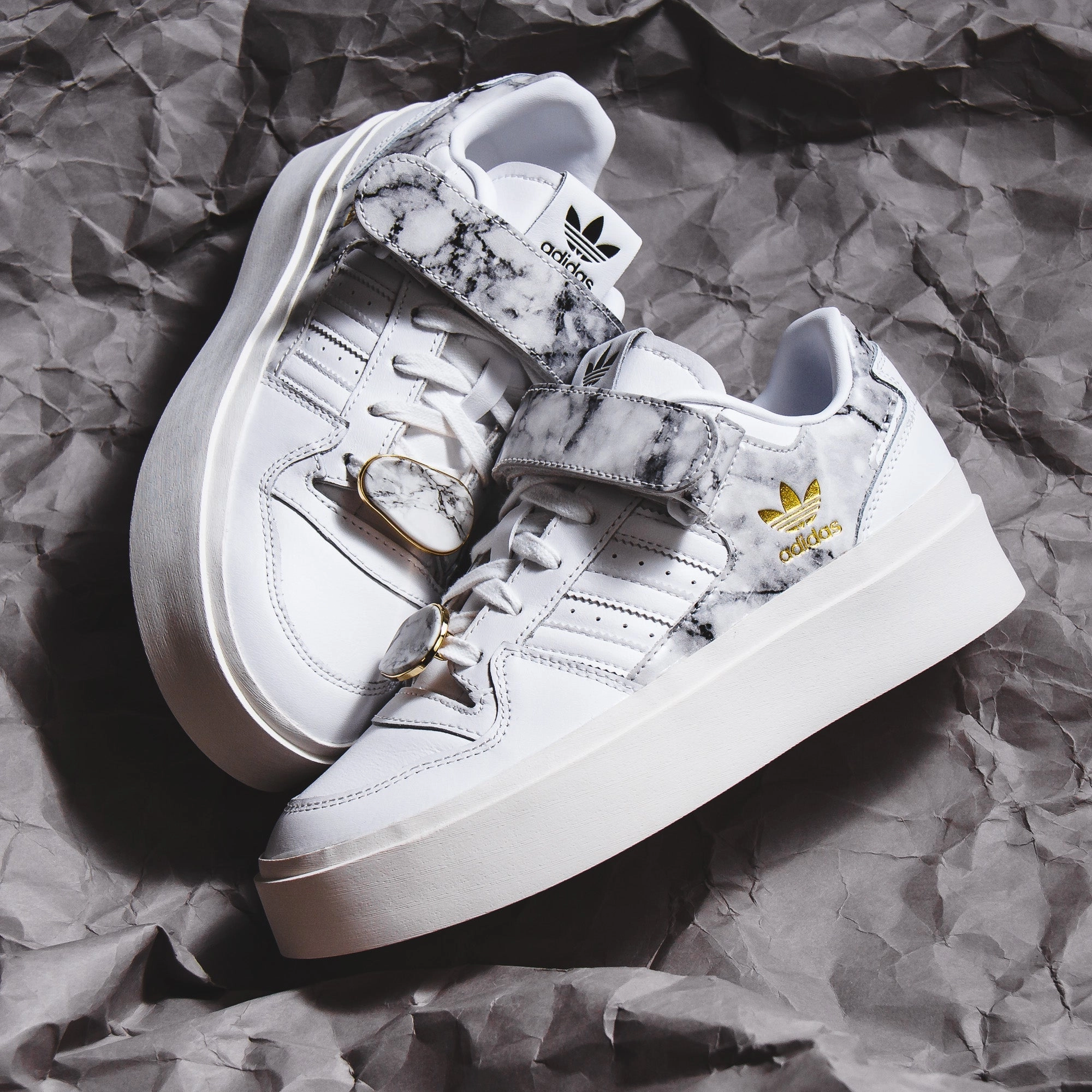 Daily Step Glide Move Adidas Originals Forum Bonega White Women GY1541