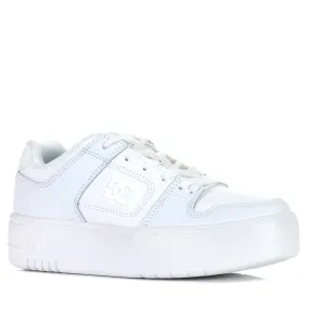 DC Shoes Manteca 4 Platform White/White Casual Moves Easy Footwear