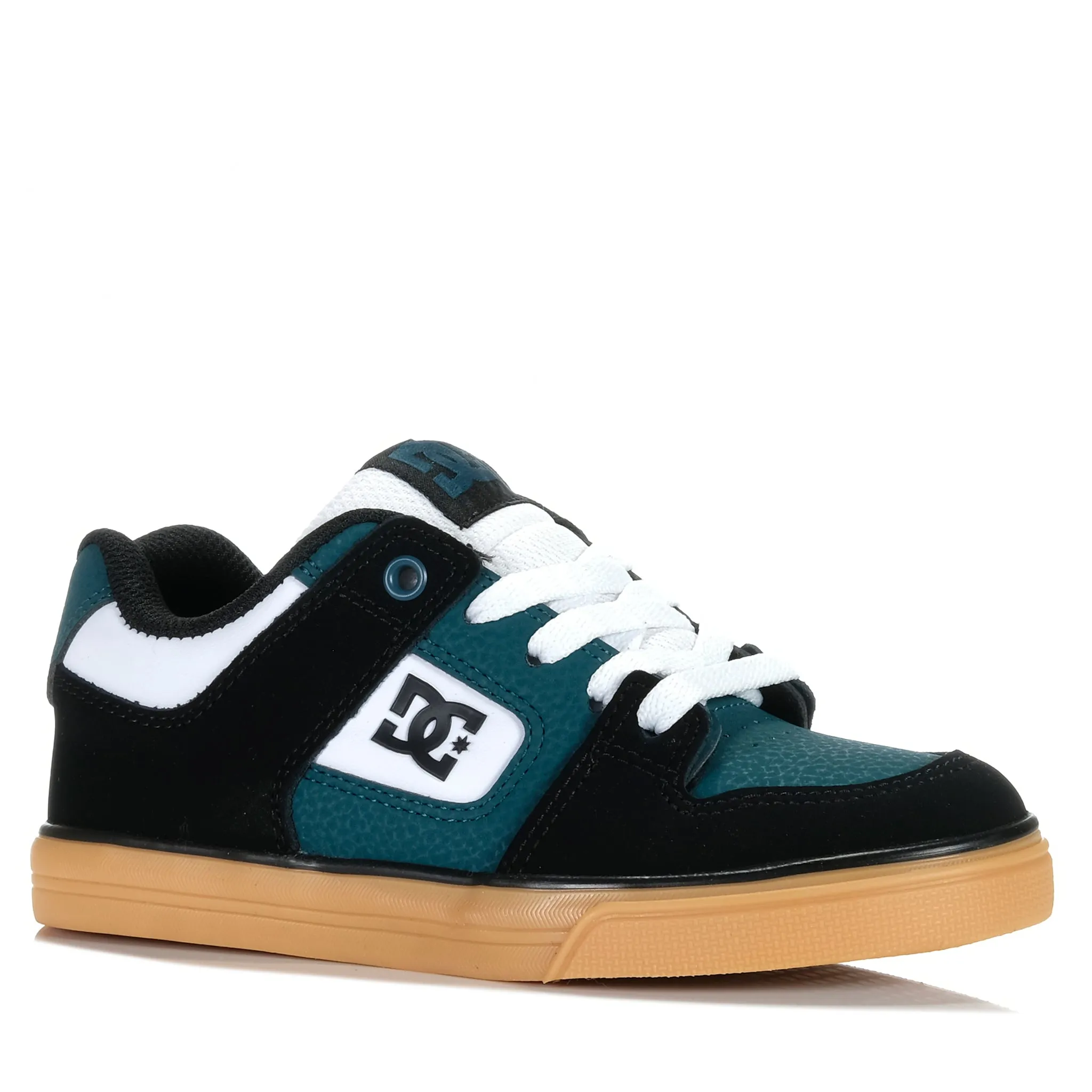 Athletic Apparel No-Slip Grip DC Shoes Pure Youth Black/White