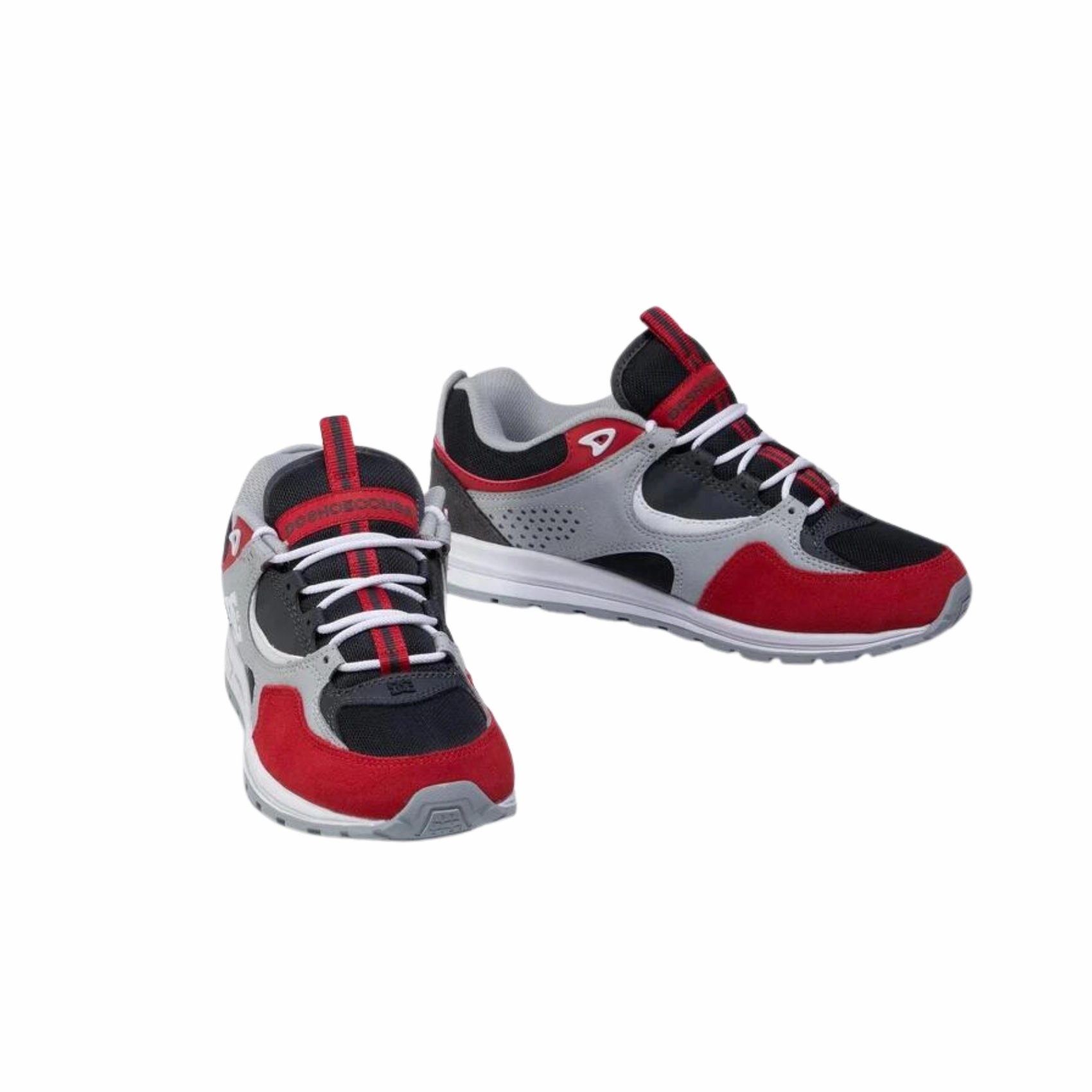 DC - Kalis Lite - Grey/Red Fast Dry Fabric