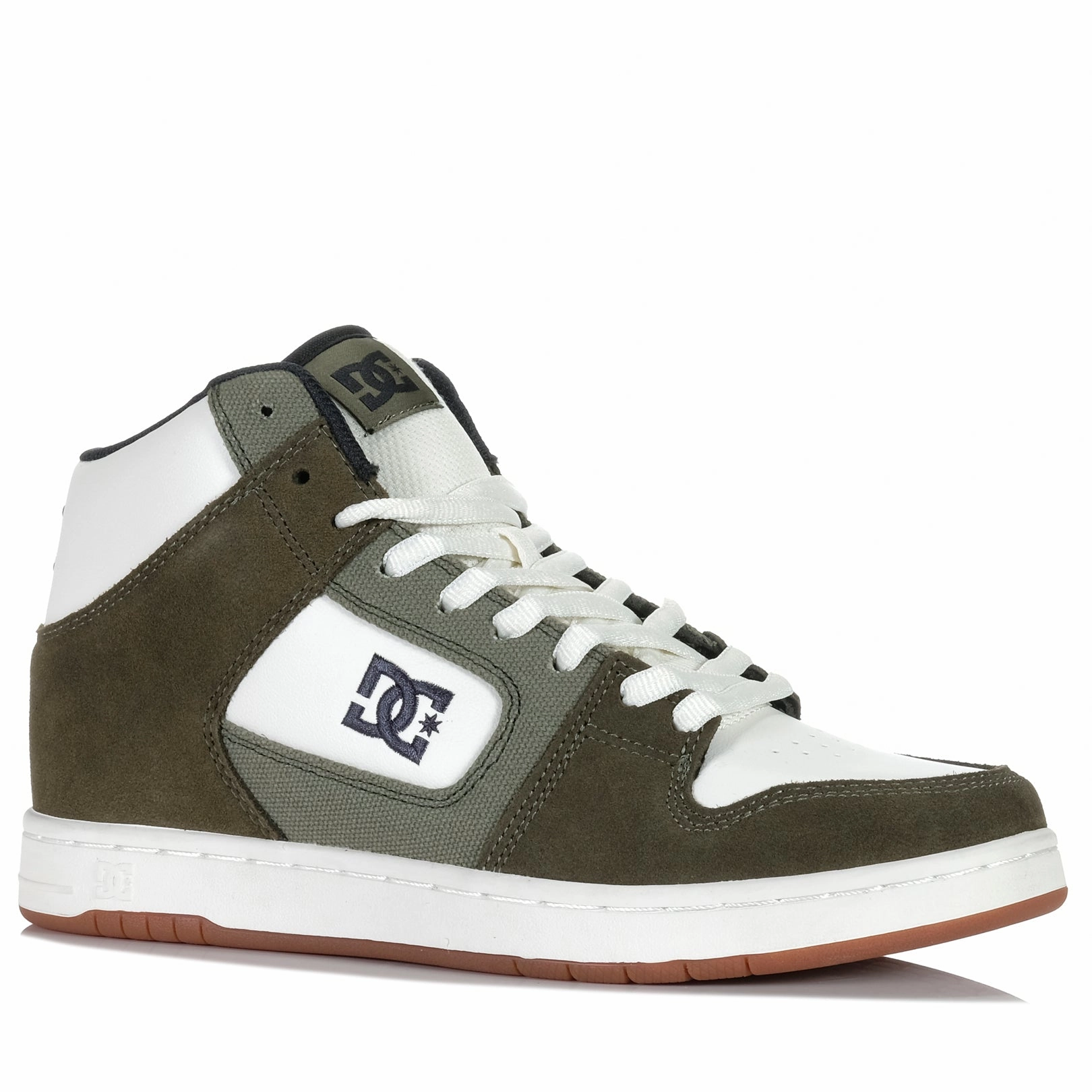 DC Shoes Manteca 4 Hi Olive/Khaki/Gum High Traction